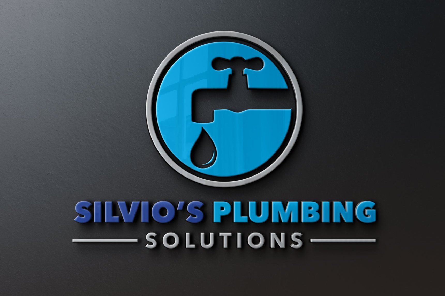 Logo Design - Plumbing Services Logo | Handyman Logo | Plumber Logo | Faucet Design