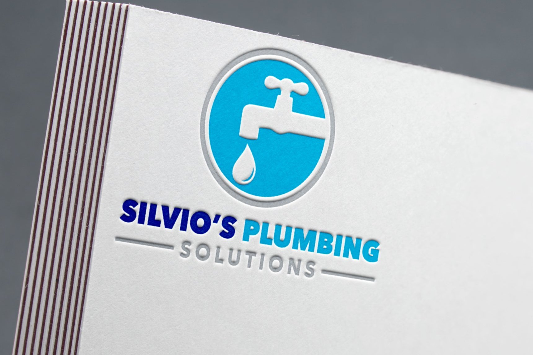 Logo Design - Plumbing Services Logo | Handyman Logo | Plumber Logo | Faucet Design