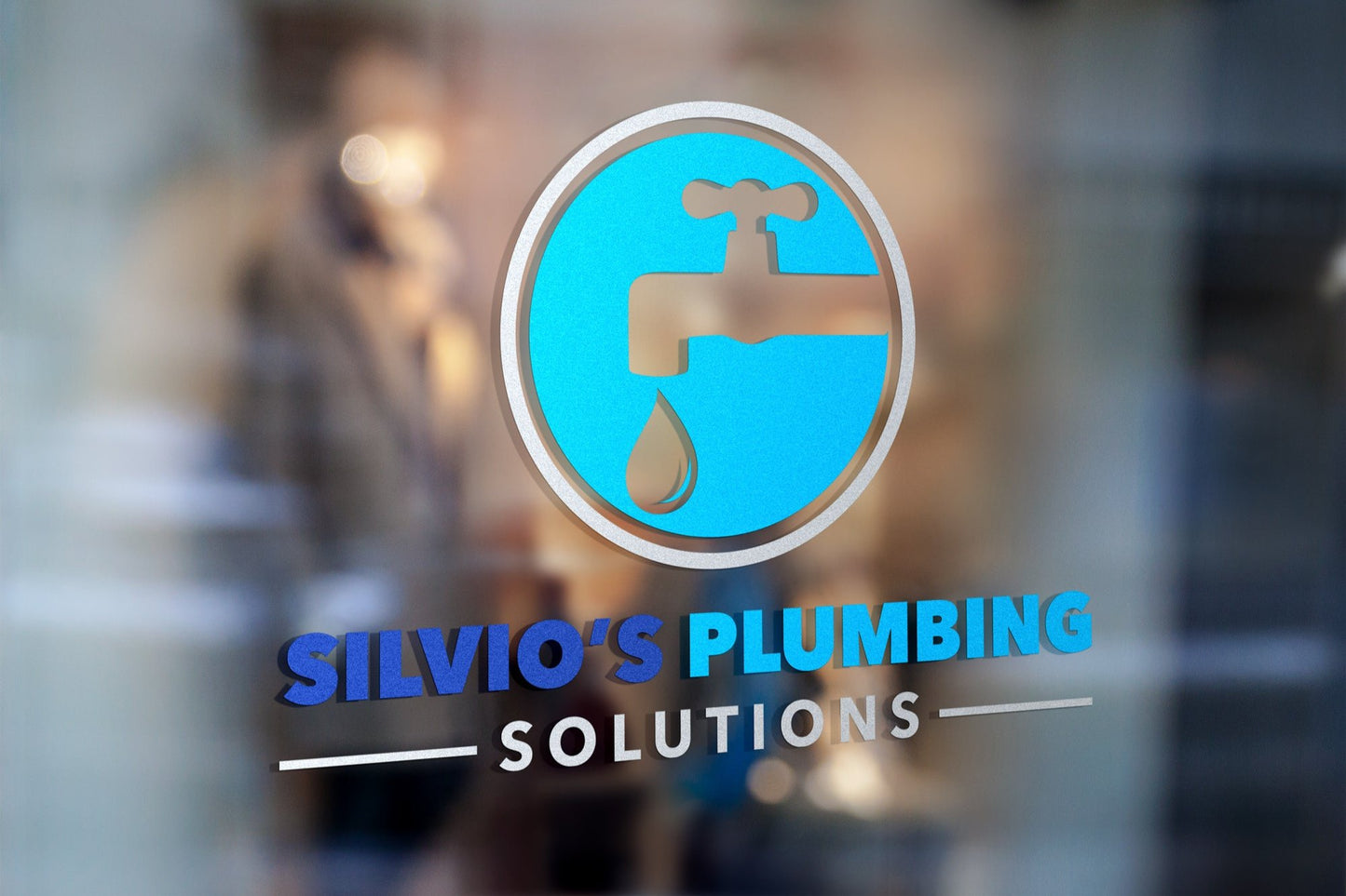 Logo Design - Plumbing Services Logo | Handyman Logo | Plumber Logo | Faucet Design