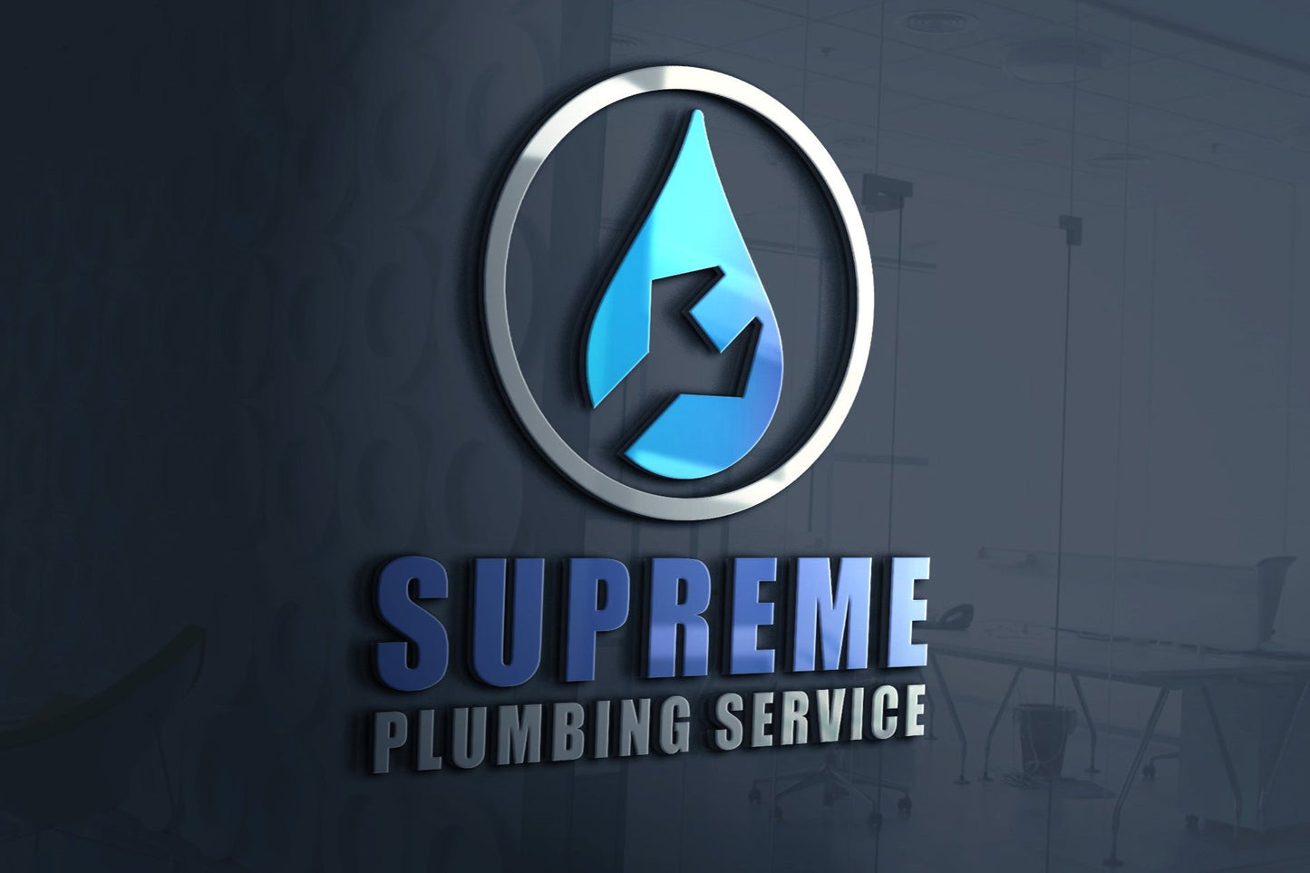 Logo Design - Plumbing Logo Design | Plumbing Services Logo | Plumber Logo | Handy Man Services