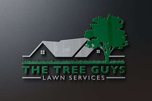 Logo Design - Landscaping Business | Lawn Care Company | Lawn Maintenance | Tree Service | Pine Tree