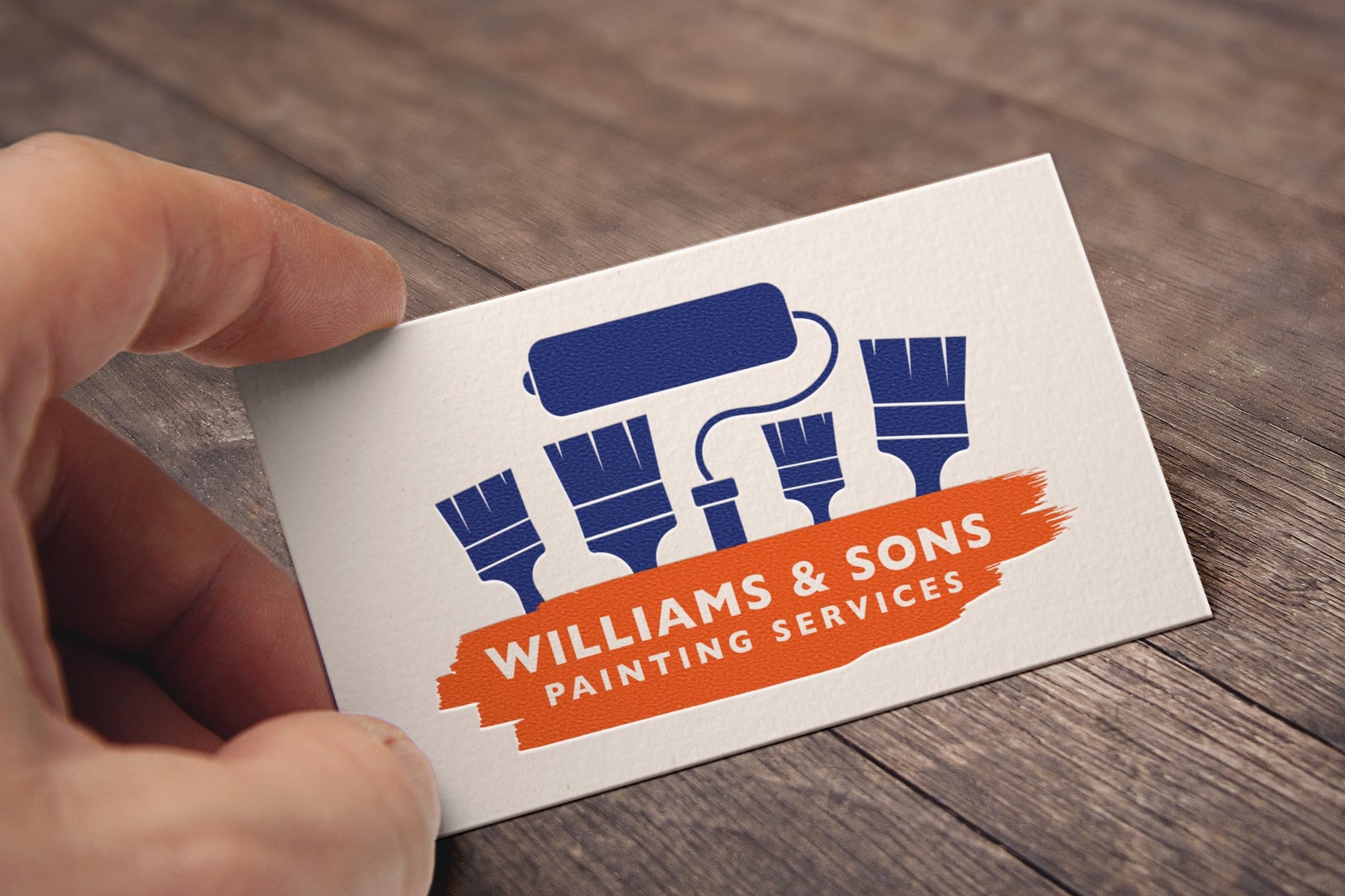 Logo Design - Painting Business Logo | Painting Company Logo | Paint Brush Logo | Remodeling Logo Design