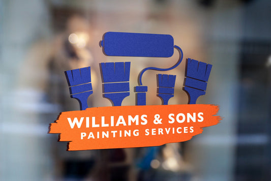 Logo Design - Painting Business Logo | Painting Company Logo | Paint Brush Logo | Remodeling Logo Design