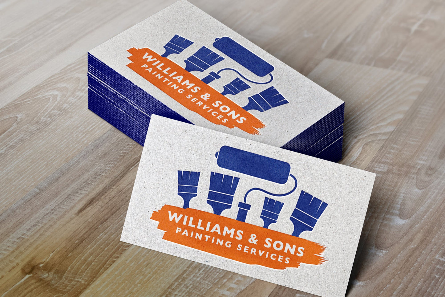 Logo Design - Painting Business Logo | Painting Company Logo | Paint Brush Logo | Remodeling Logo Design