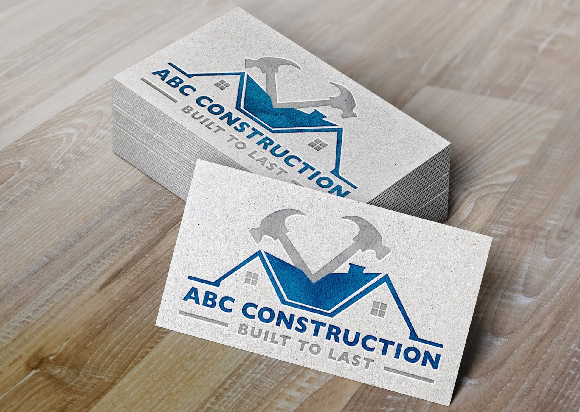 Logo Design - Construction Logo | Handyman Services Logo | Construction Business Design | Hammer