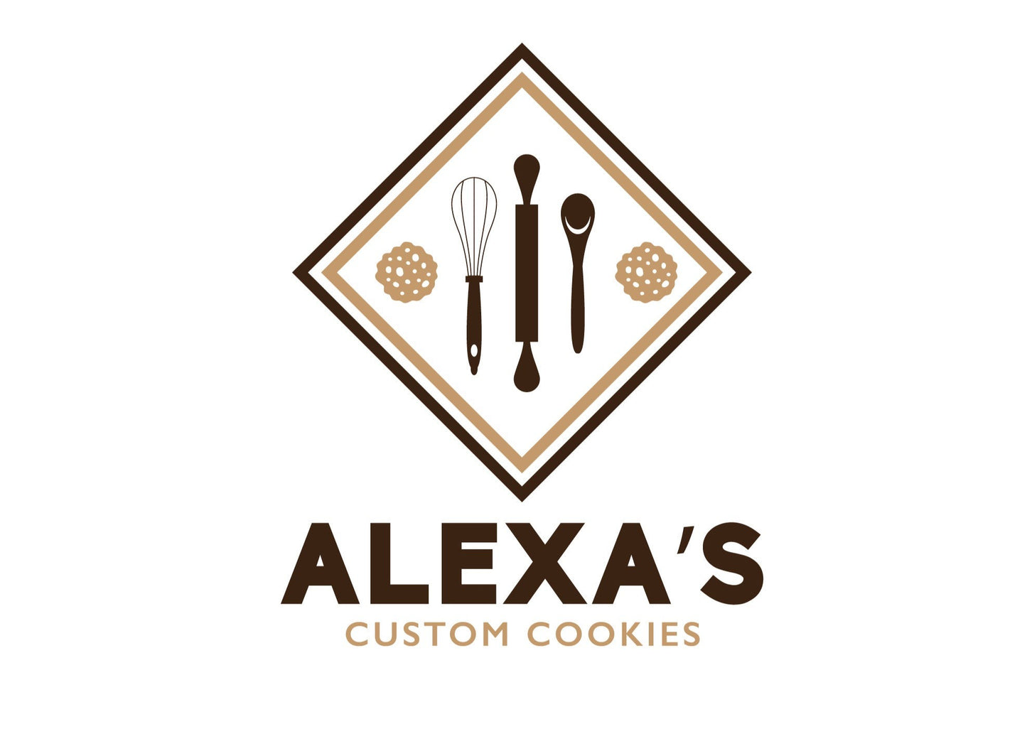 Diseño de logotipo - Panadería | Galletas | panadero | Tienda de galletas | Pastelería | Profesional