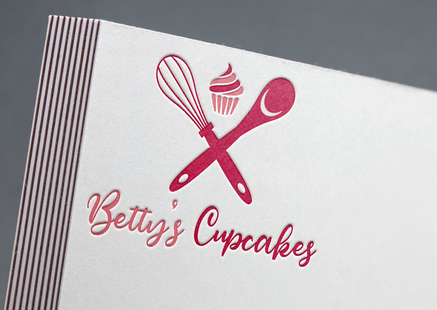 Logo Design Cupcake Design Pastry Shop Bakery 