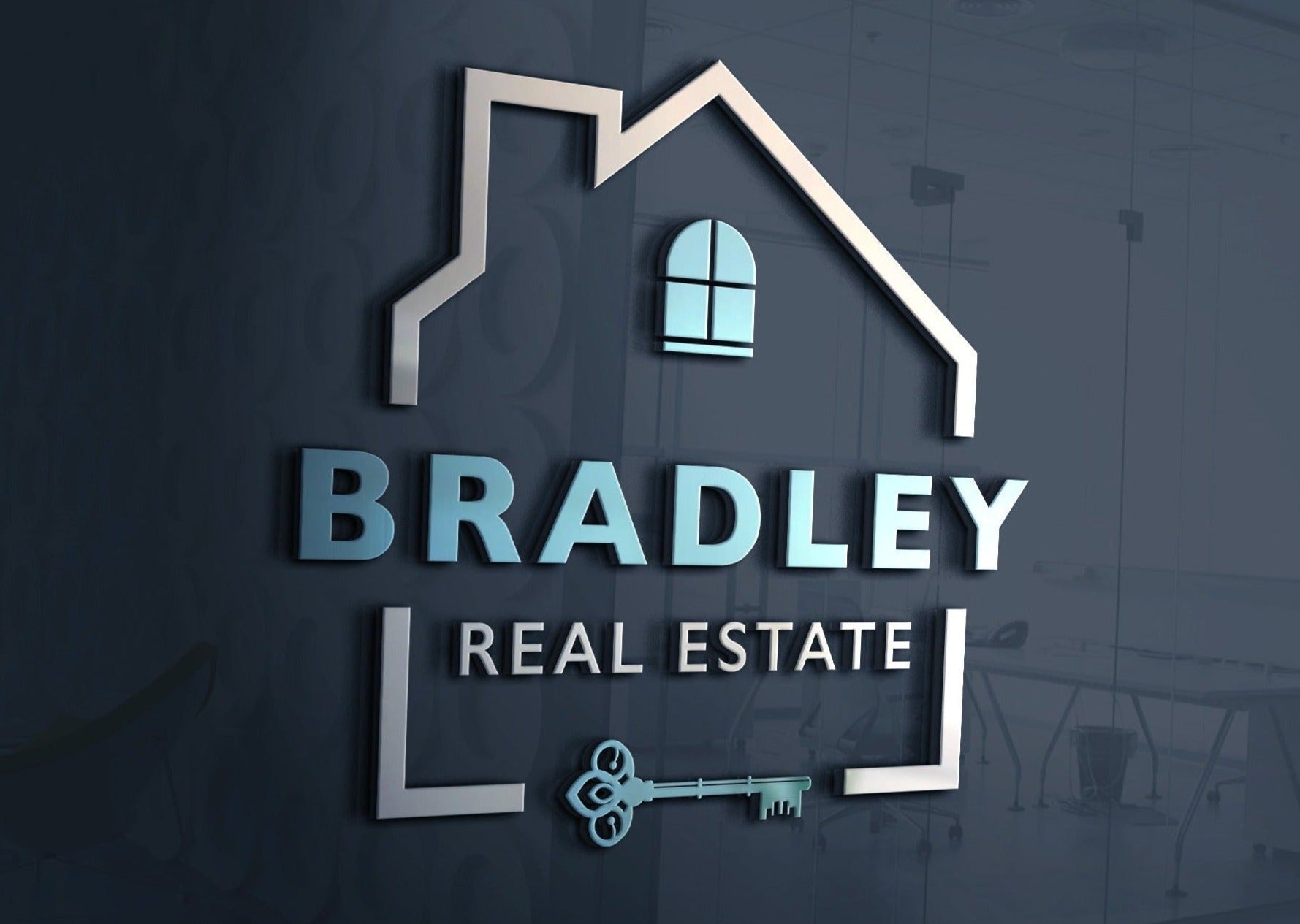 Real Estate Logo Design Realtor Logo Home House Property Management Logo