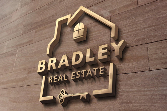 Real Estate Logo Design Realtor Logo Home House Property Management Logo