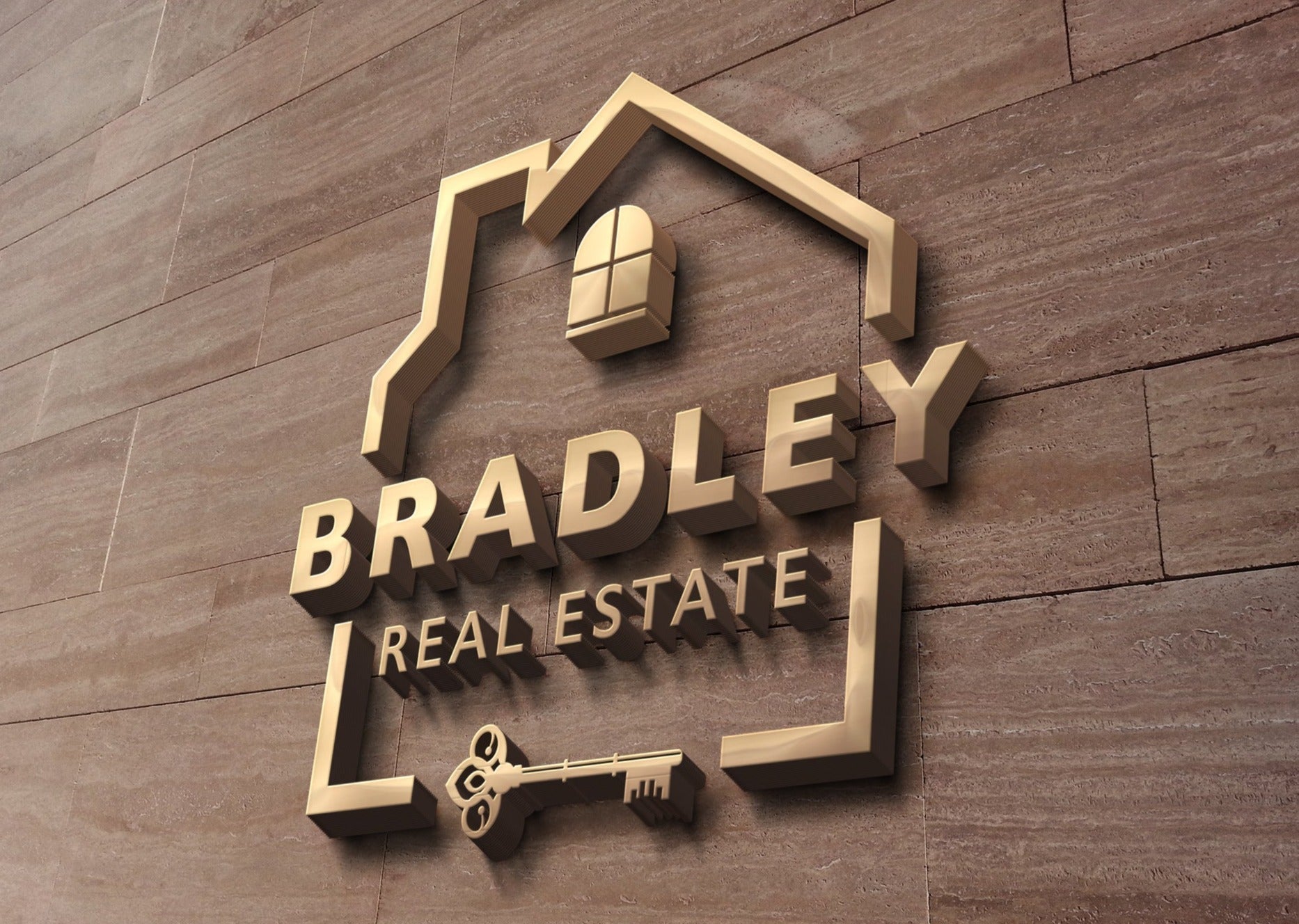 Real Estate Logo Design Realtor Logo Home House Property Management Logo