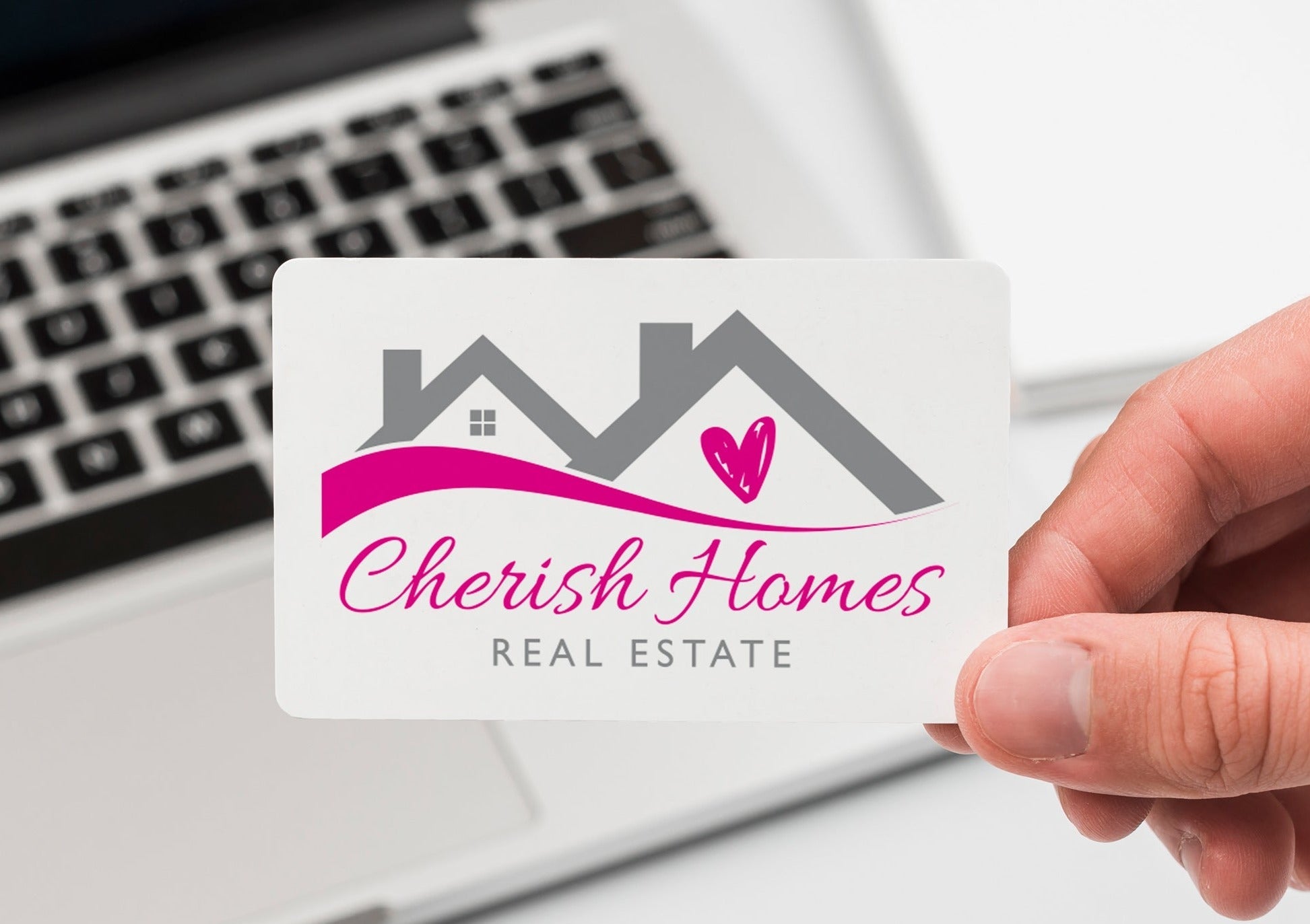 Realtor Logo Design | Real Estate Logo | Realty Logo | Property Management Logo | Logo Design | Home | House | Love | Heart