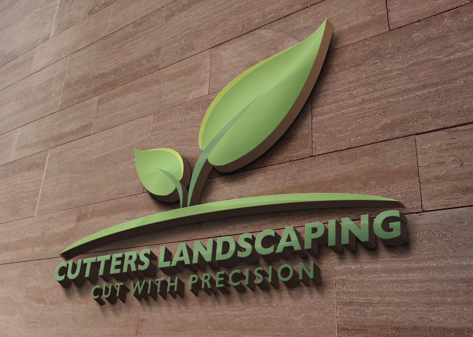Logo Design Landscaping Business Lawn Care Company Lawn Maintena