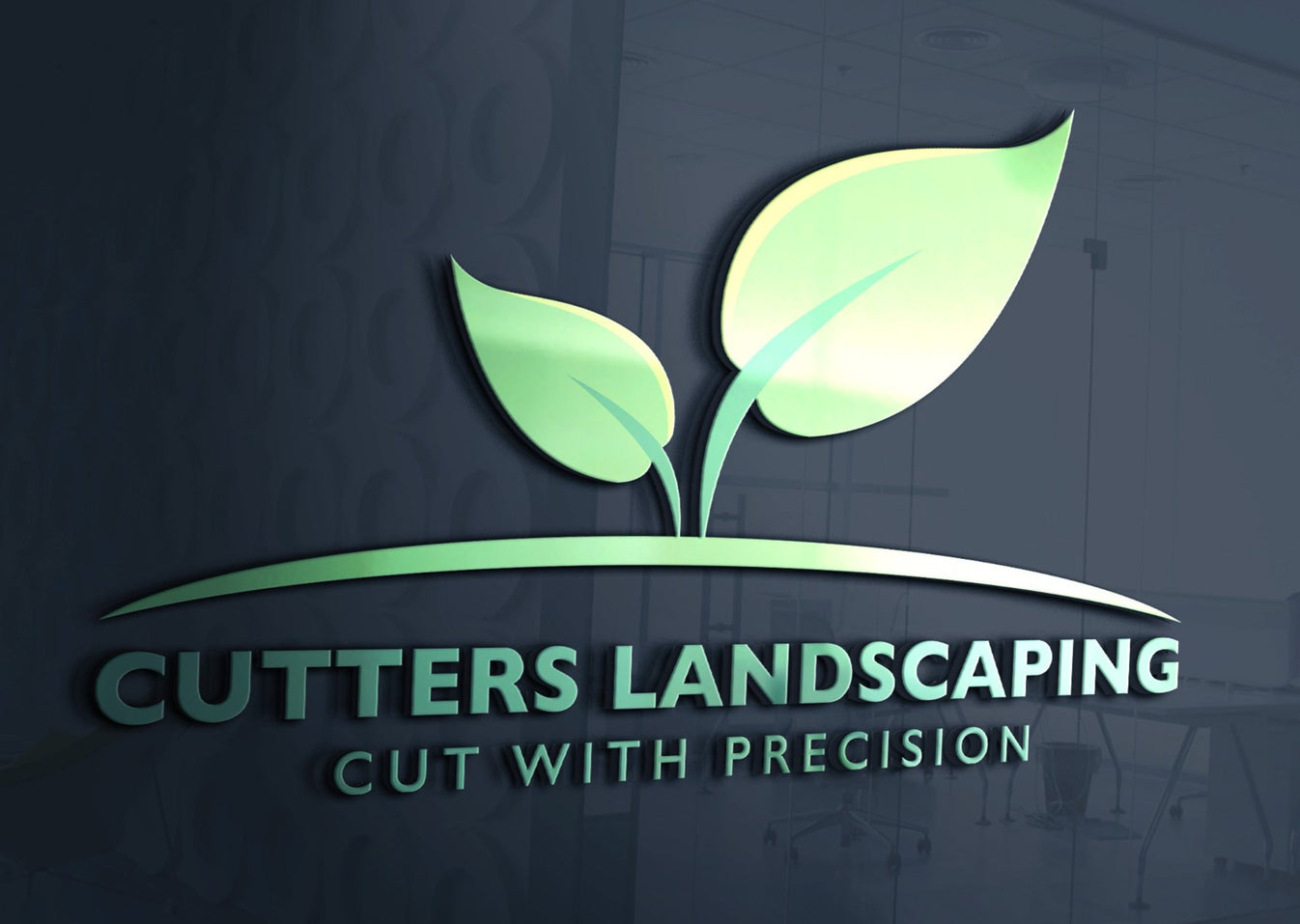 Logo Design Landscaping Business Lawn Care Company Lawn Maintena