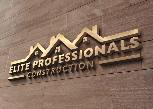 Logo Design | Construction | Real Estate | Realtor | Home Repair | Roofing | Realty | Property Management