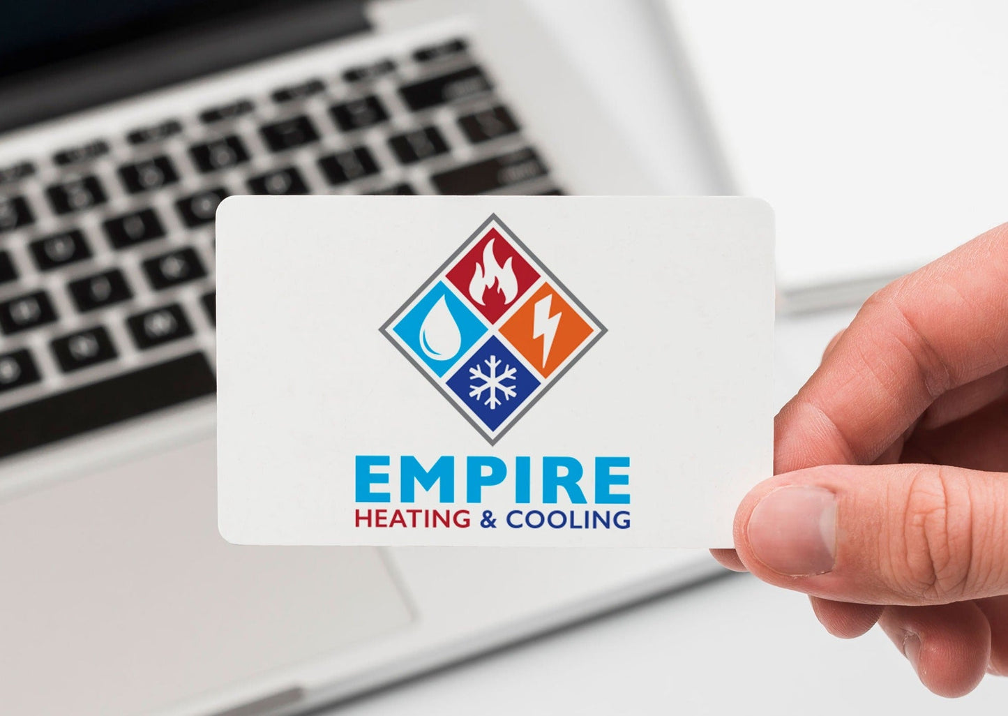 Logo Design - Heating & Air | HVAC Business | Air Conditioning Company | Heating & Cooling Business