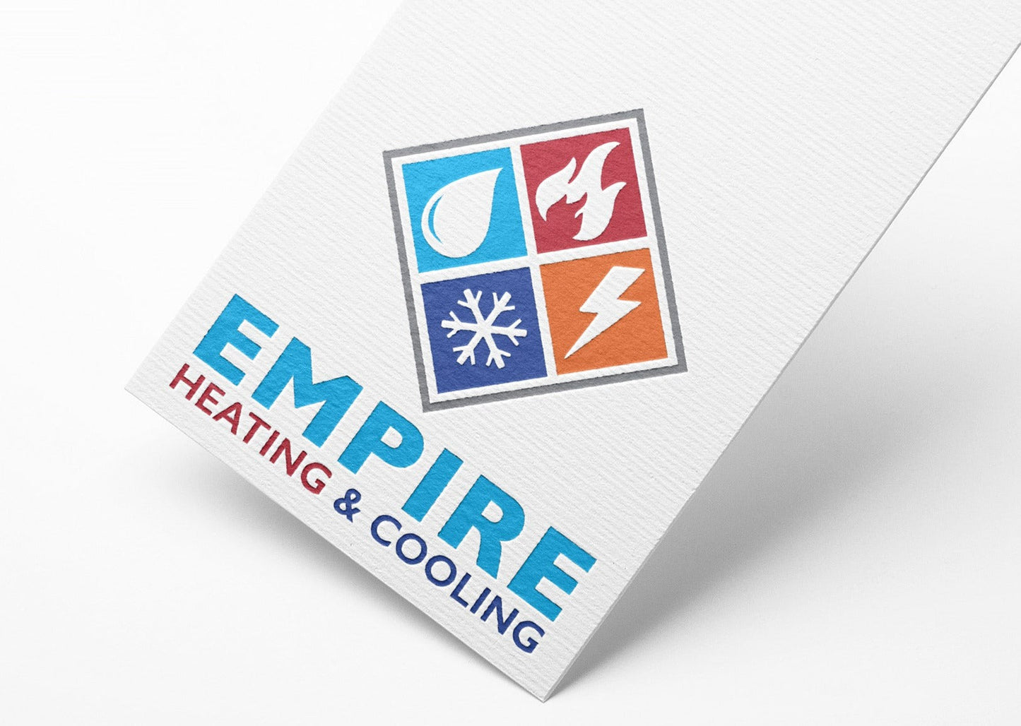 Logo Design - Heating & Air | HVAC Business | Air Conditioning Company | Heating & Cooling Business