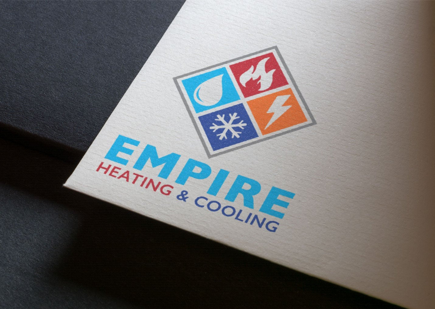 Logo Design - Heating & Air | HVAC Business | Air Conditioning Company | Heating & Cooling Business