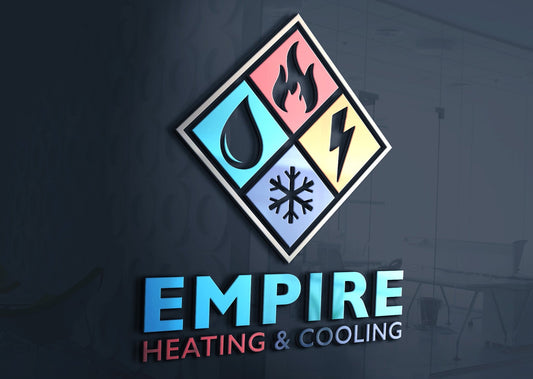 Logo Design - Heating & Air | HVAC Business | Air Conditioning Company | Heating & Cooling Business