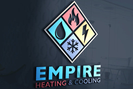 Logo Design - Heating & Air | HVAC Business | Air Conditioning Company | Heating & Cooling Business