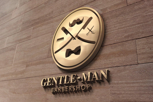 Barbershop Logo Design | Barber | Barber Shop Logo | Barber Logo | Mustache Design | Scissors | Comb