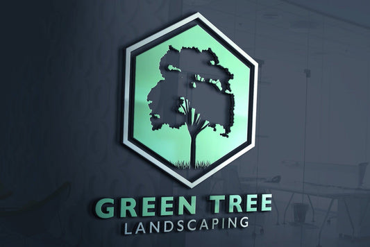 Lawn Care | Tree Design | Lawn Maintenance | Lawn Logo | Landscaping Company | Yard Care | Lawn Care Logo