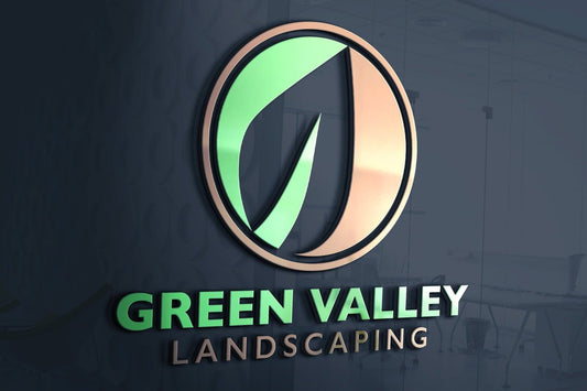 Landscaping Business Logo | Landscape Logo | Lawn Care Logo | Landscaper Logo | Professional Logo Design | Lawn Maintenance | Leaf Logo