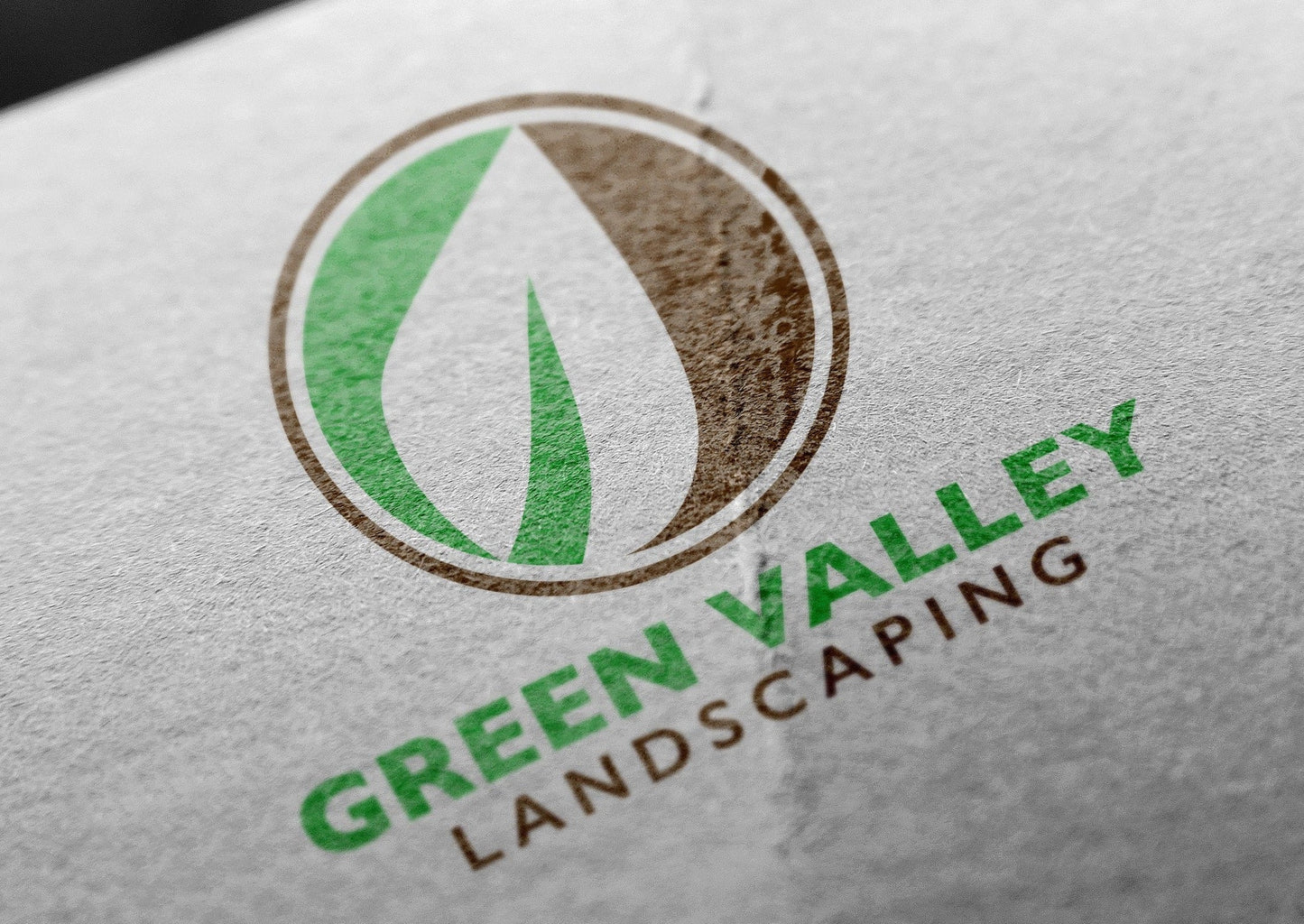 Landscaping Business Logo | Landscape Logo | Lawn Care Logo | Landscaper Logo | Professional Logo Design | Lawn Maintenance | Leaf Logo