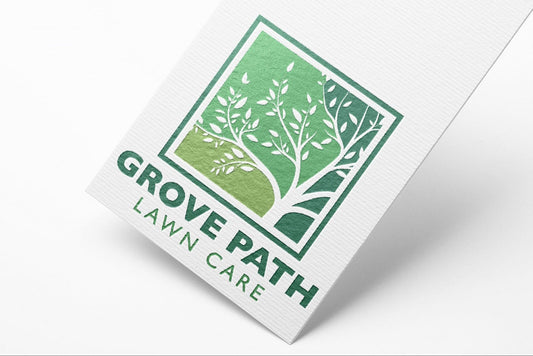 Landscaping Logo | Tree Service | Landscape Logo | Lawn Care Logo | Landscaper Logo | Professional Logo Design | Lawn Maintenance | Leaf Logo
