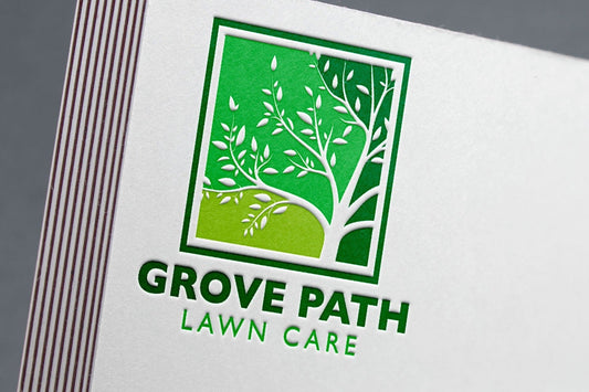 Landscaping Logo | Tree Service | Landscape Logo | Lawn Care Logo | Landscaper Logo | Professional Logo Design | Lawn Maintenance | Leaf Logo