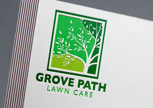 Landscaping Logo | Tree Service | Landscape Logo | Lawn Care Logo | Landscaper Logo | Professional Logo Design | Lawn Maintenance | Leaf Logo