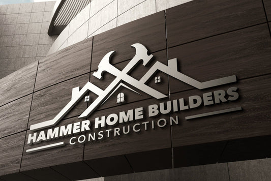Construction Logo | Real Estate Logo | Logo Design | Real Estate Business | Construction Company | Roofing Logo | Roofers | Real Estate Agent