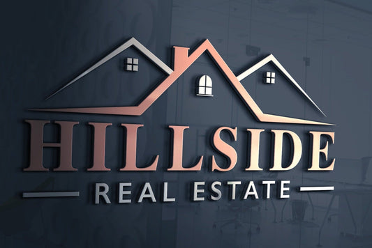 Construction Logo | Real Estate Logo | Logo Design | Real Estate Business | Construction Company | Roofing Logo | Roofers | Real Estate Agent