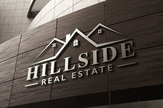 Construction Logo | Real Estate Logo | Logo Design | Real Estate Business | Construction Company | Roofing Logo | Roofers | Real Estate Agent