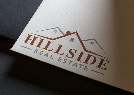 Construction Logo | Real Estate Logo | Logo Design | Real Estate Business | Construction Company | Roofing Logo | Roofers | Real Estate Agent