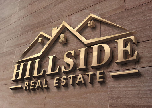 Construction Logo | Real Estate Logo | Logo Design | Real Estate Business | Construction Company | Roofing Logo | Roofers | Real Estate Agent