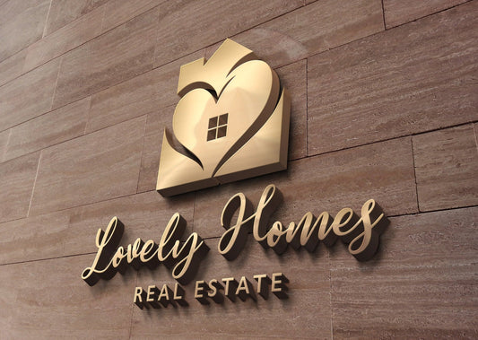 Logo Design | Realtor Logo | Real Estate Logo | Professional Logo | Real Estate Design | House Logo | Home Logo | Heart Design