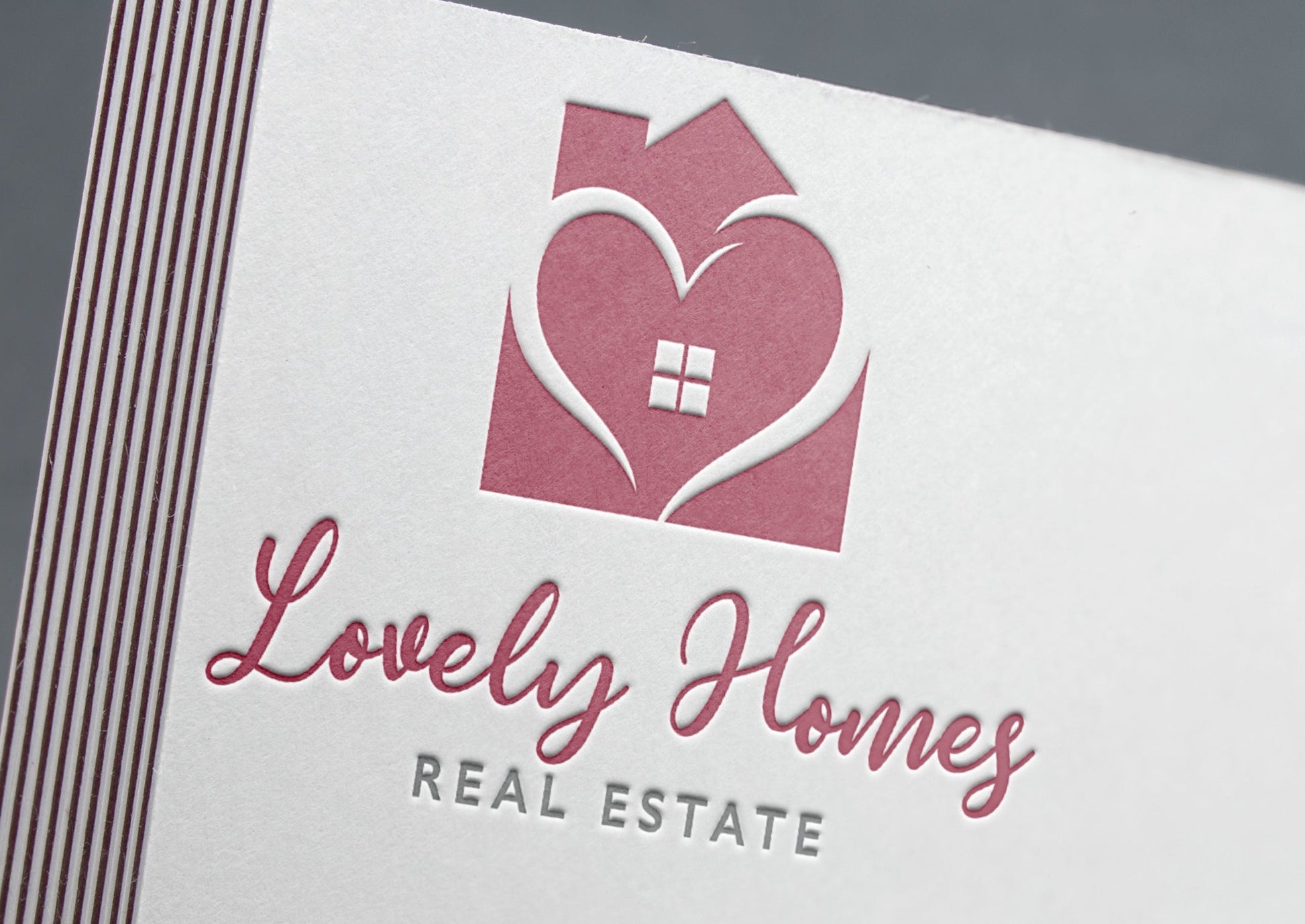 Logo Design | Realtor Logo | Real Estate Logo | Professional Logo | Real Estate Design | House Logo | Home Logo | Heart Design