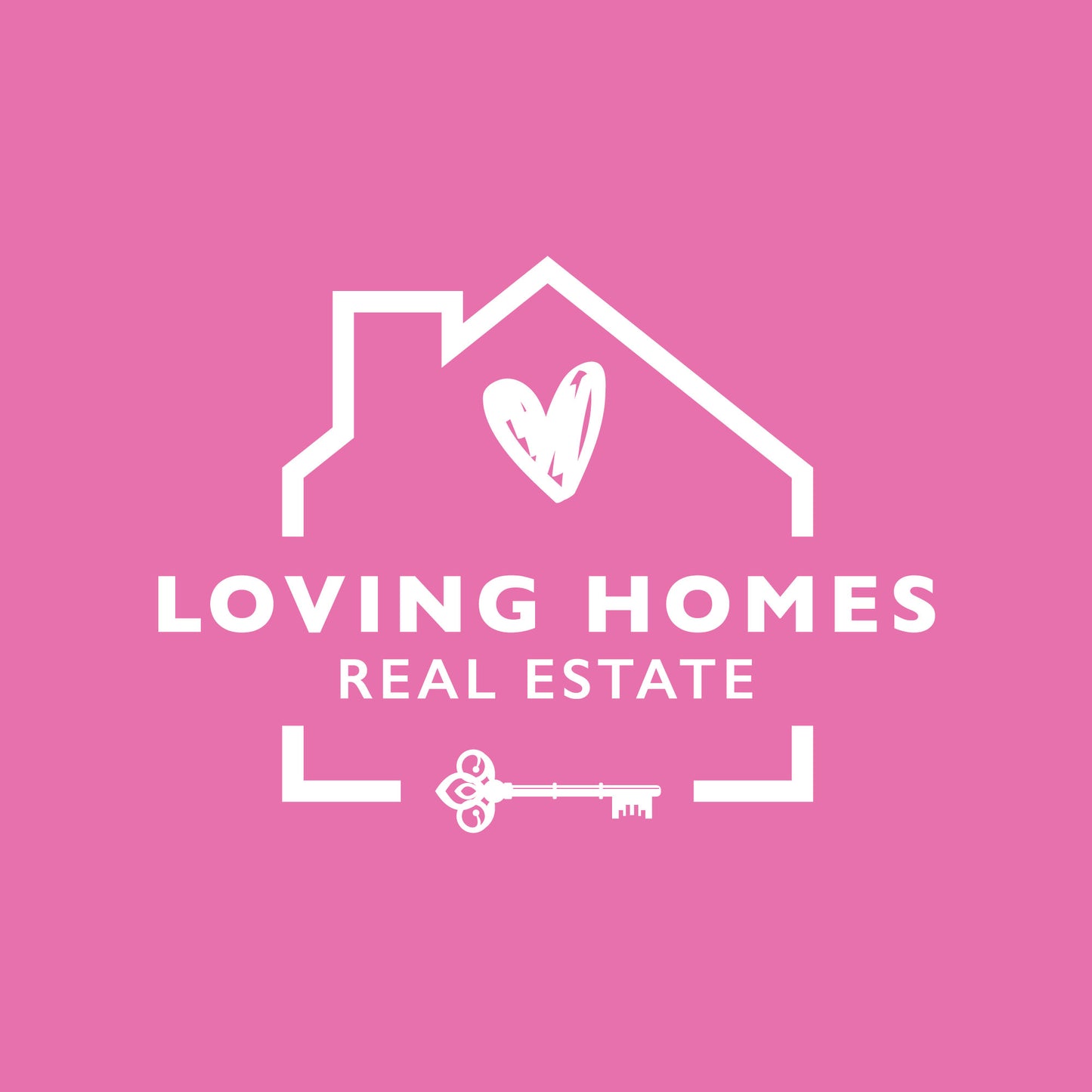 Real Esate Logo Design | Heart Design | Home Decor | Realtor Design | Realtor | House | Home | Professional Logo Design | Icon | Real Estate Logo