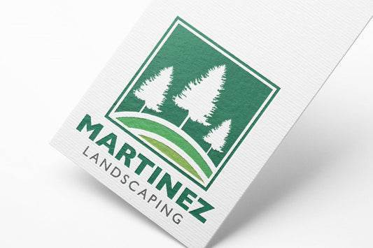 Landscaping Logo Design | Pine Tree | Professional Landscaping | Landscaping Business | Lawn Care Business | Company | Lawn Maintenance Logo