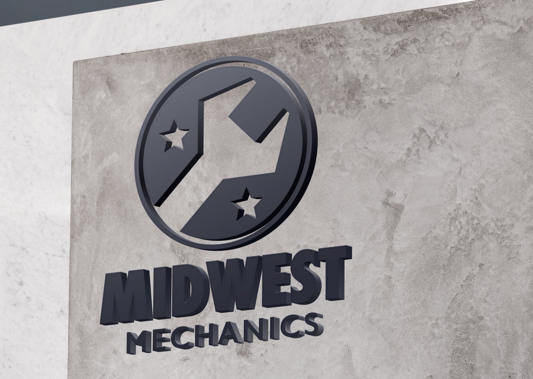 Logo Design - Mechanic Logo | Mechanic Shop | Mechanical Design | Car Mechanic | Repair Shop Logo