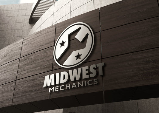 Logo Design - Mechanic Logo | Mechanic Shop | Mechanical Design | Car Mechanic | Repair Shop Logo