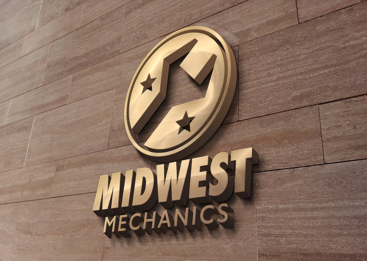 Logo Design - Mechanic Logo | Mechanic Shop | Mechanical Design | Car Mechanic | Repair Shop Logo