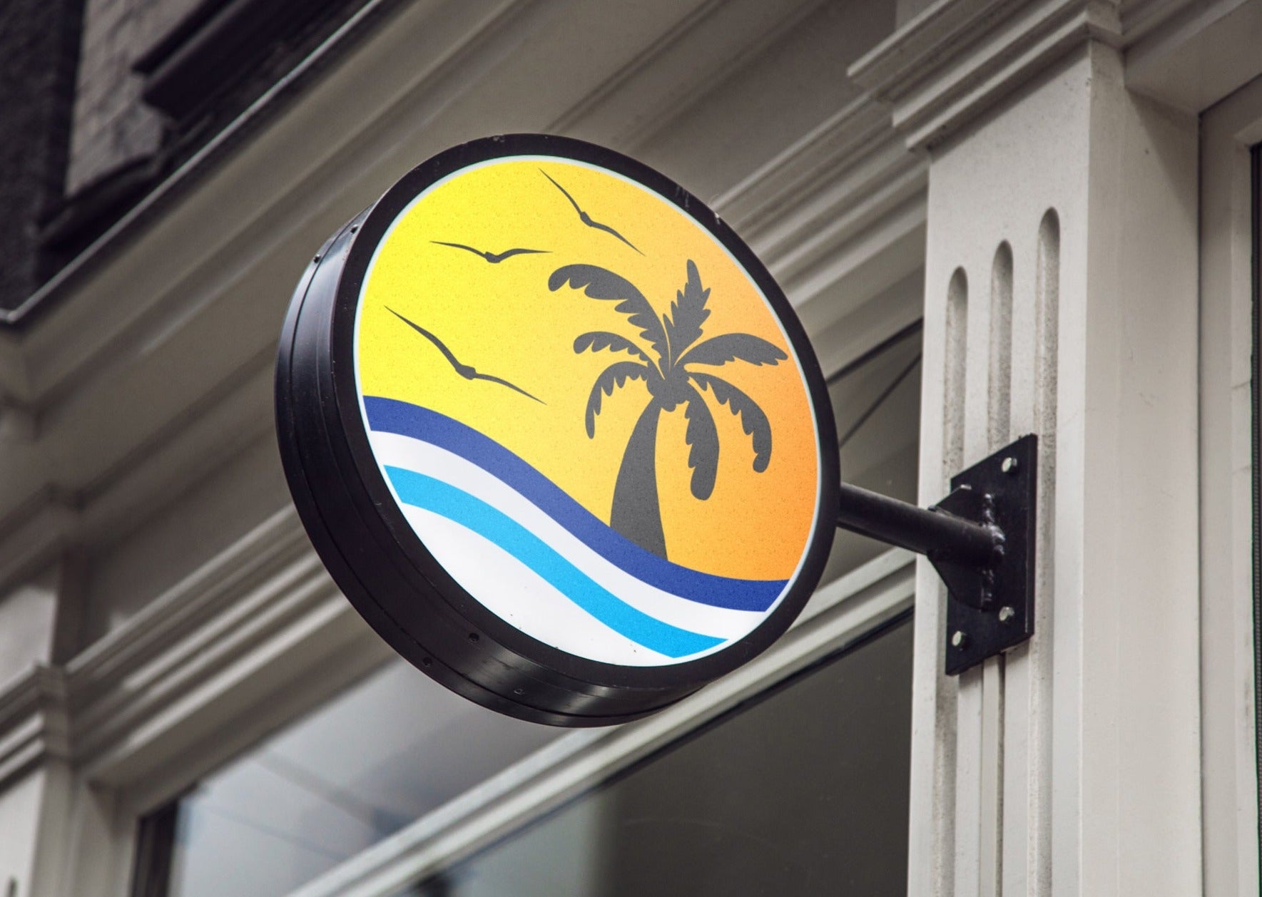 Logo Design - Landscaping Business | Palm Trees | Tree Service Company | Beach Design | Real Estate | Realty | Property Management Logo