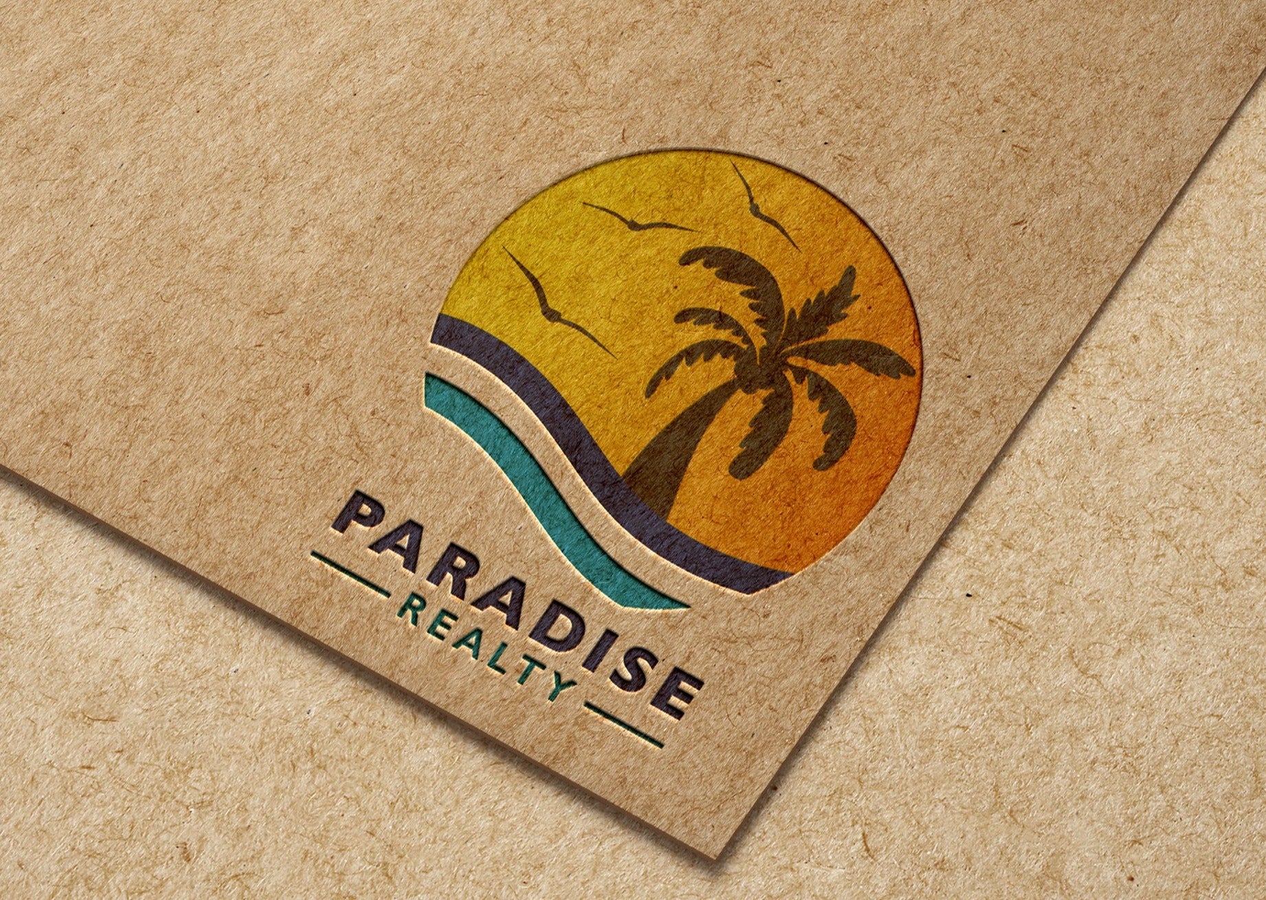 Logo Design - Landscaping Business | Palm Trees | Tree Service Company | Beach Design | Real Estate | Realty | Property Management Logo