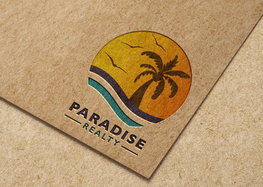 Logo Design - Landscaping Business | Palm Trees | Tree Service Company | Beach Design | Real Estate | Realty | Property Management Logo