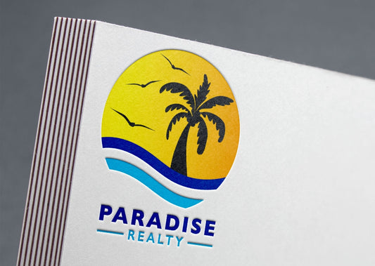 Logo Design - Landscaping Business | Palm Trees | Tree Service Company | Beach Design | Real Estate | Realty | Property Management Logo