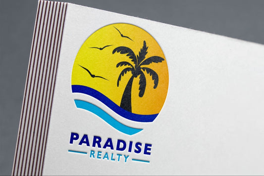Logo Design - Landscaping Business | Palm Trees | Tree Service Company | Beach Design | Real Estate | Realty | Property Management Logo