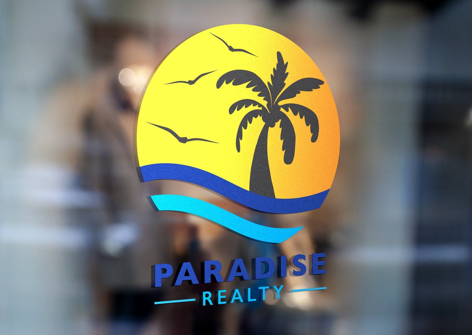 Logo Design - Landscaping Business | Palm Trees | Tree Service Company | Beach Design | Real Estate | Realty | Property Management Logo