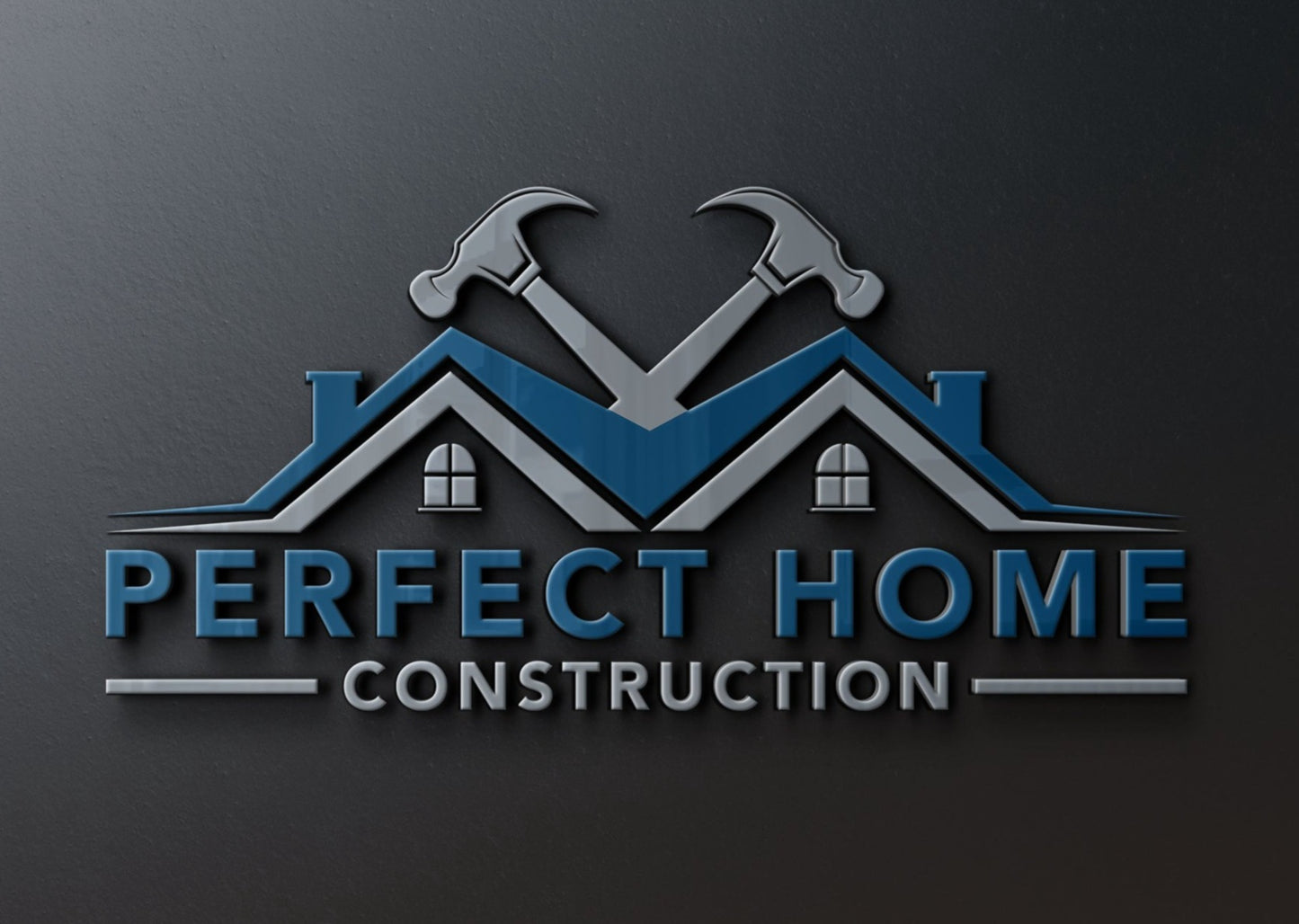 Logo Design - Roofing Business | Construction Company | Home Decor | Hammer Design | Construction