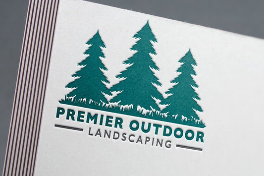 Logo Design - Landscaping Business | Lawn Care Company | Lawn Maintenance | Tree Service | Pine Tree